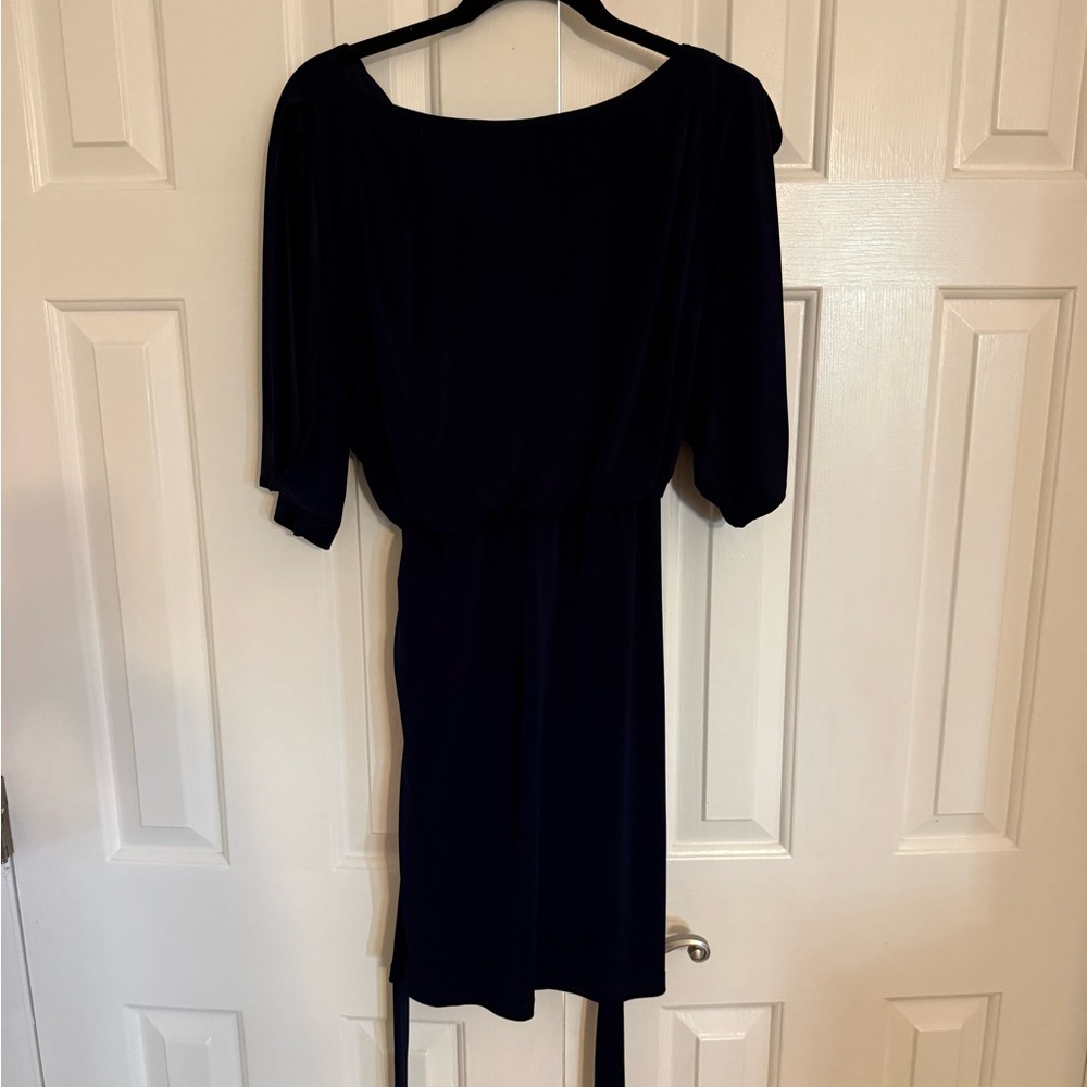 Jessica Simpson Navy Long Sleeve Dress